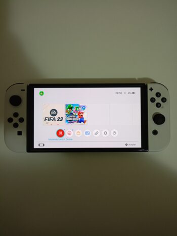 Get Nintendo Switch OLED, White, 64GB