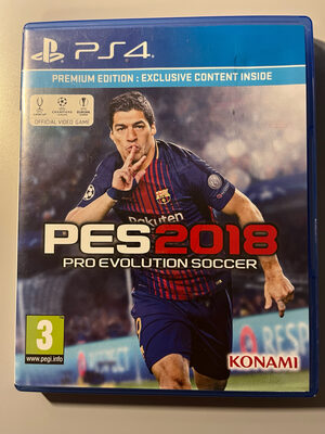 Pro Evolution Soccer 2018 PlayStation 4