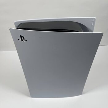Get PlayStation 5, Black & White, 825GB + Controller and Cables