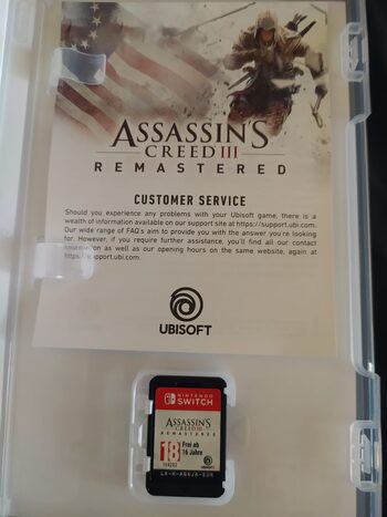 Assassin's Creed III: Remastered Nintendo Switch