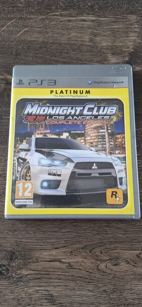 Midnight Club Los Angeles Complete Edition PlayStation 3