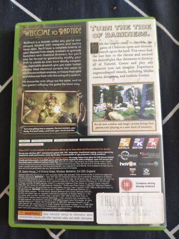 Buy BioShock and The Elder Scrolls IV: Oblivion Xbox 360