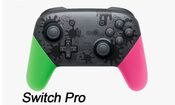 MANDO NINTENDO SWITCH PRO VIBRACION SPLATOON