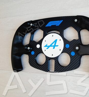 Get MOD F1 Formula 1 ALPINE para Volante Logitech G29 y G923 de PS PlayStation y PC