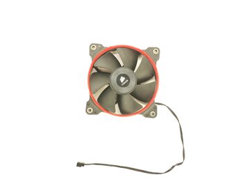 Corsair SP120 Quiet Edition 120mm Red Single Pc Case Fan