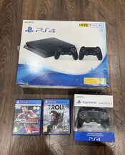 PlayStation 4 Slim, Black, 1TB/2 pultai/2 žaidimai