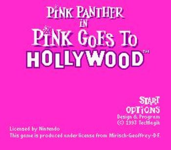 Redeem Pink Goes to Hollywood SNES