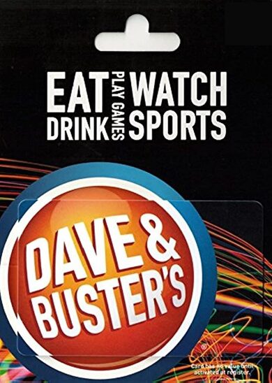 E-shop Dave & Buster's Gift Card 100 USD Key UNITED STATES