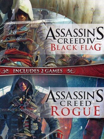 Assassin's Creed IV Black Flag + Assassin's Creed Rogue Double Pack PlayStation 3