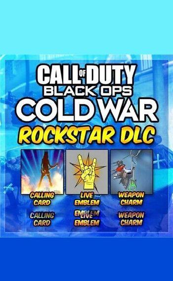 Call of Duty: Black Ops Cold War - Rockstar Weapon Charm Emblem Calling Card (DLC) (PS4/PS5/XBOX ONE/XBOX SERIES X/PC) Official Website Key GLOBAL