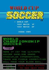 Redeem World Championship Soccer SEGA Master System