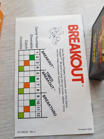 Buy Breakout (1976) Atari 2600