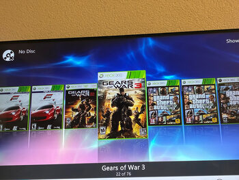 Xbox 360 slim 700gh Kinect atristas 70+ zaidimu RGH