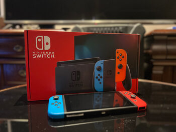 Nintendo Switch V2 32GB Pilnas komplektas