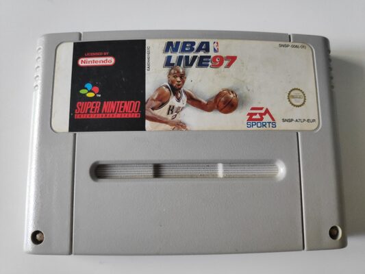 NBA Live 97 SNES