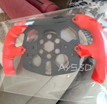 MOD F1 Formula 1 para Volante Logitech G29 y G923 de PS PlayStation Agarres ROJO