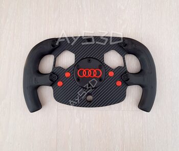 MOD F1 Formula 1 AUDI para Volante Logitech G920 de Xbox y PC Rojo