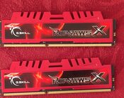 G.Skill Ripjaws X Series 16 GB (4 x 4 GB) DDR3-1600 Black / Red PC RAM