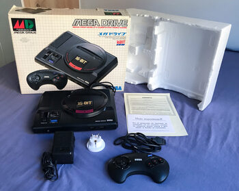 Mega Drive HAA-2510 japonesa COMPLETA EN CAJA - BOXED JAPAN Megadrive Genesis