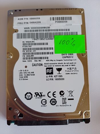 Seagate Momentus Thin 320 GB HDD Storage