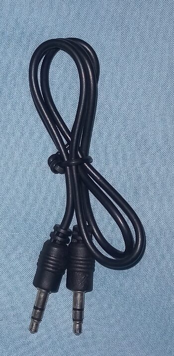 1x Cable Audio Jack 3.5mm a Jack 3.5mm 50cm (Nuevo) - 1€