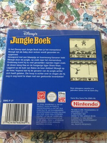 The Jungle Book Game Boy