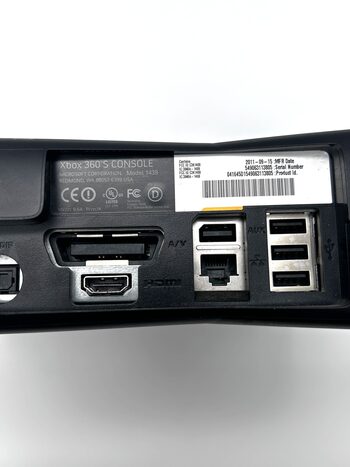 Redeem Xbox 360 S Slim 250GB Žaidimų Konsolės Juodas Rinkinys