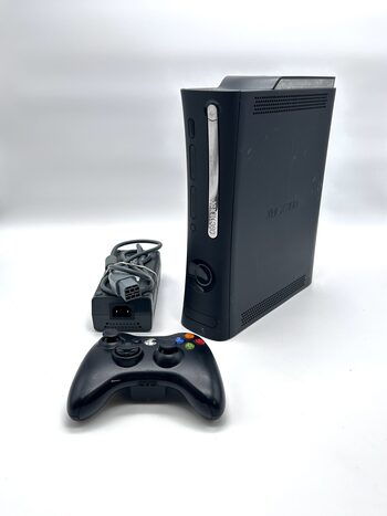 Xbox 360 Fat 120GB Žaidimų Konsolės Juodas Rinkinys