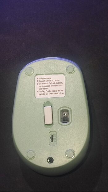 Redeem Bluetooth pelė žalios spalvos