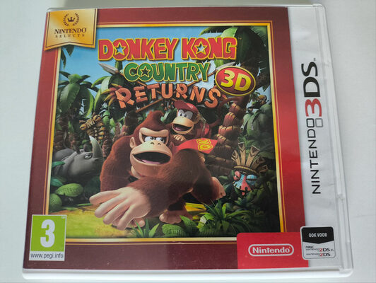 Donkey Kong Country Returns 3D Nintendo 3DS