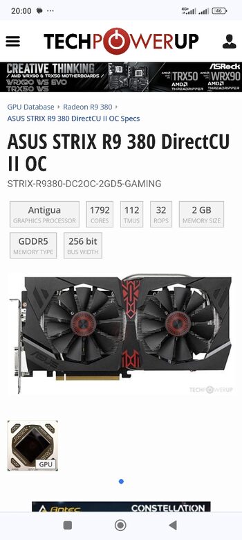 Redeem Radeon R9 380 Series Stirix