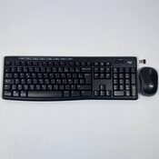 Logitech MK270 Wireless Keyboard and Mouse Combo - Black