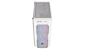 Cooler Master MasterBox TD500 Mesh White w/ Controller ATX Mid Tower White PC Case for sale