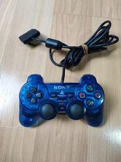 Mando azul transparente ps2