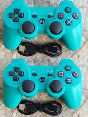 2vnt Nauji belaidžiai PS3 pulteliai P3