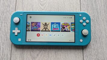 Nintendo Switch Lite, Turquoise, 32GB + 10 žaidimų for sale