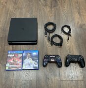 Playstation 4 Slim, Black, 500gb/2 pultai/2 žaidimai