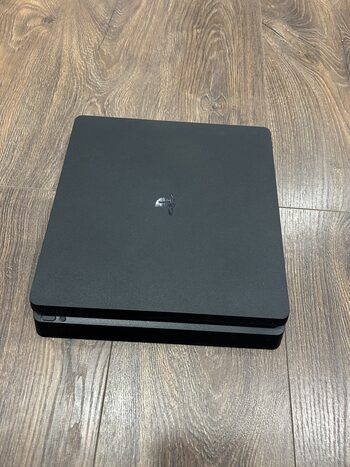 Playstation 4 Slim, Black, 500gb/2 pultai/2 žaidimai