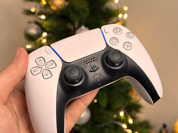 Playstation Dualsense White Controller / Pultelis