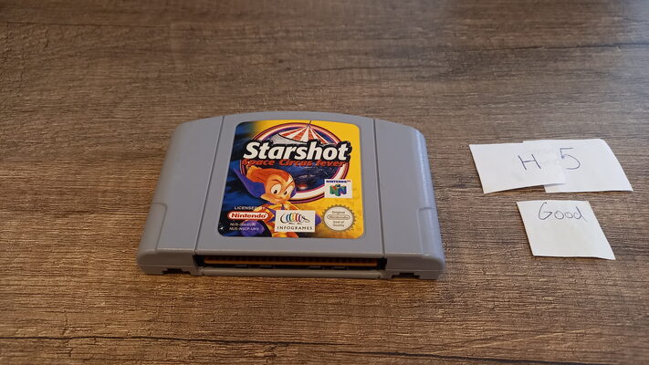 Starshot: Space Circus Fever Nintendo 64