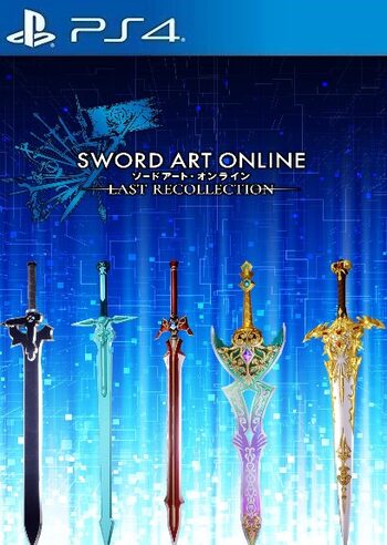 SWORD ART ONLINE Last Recollection - Black Swordsman Swords Skins Set (DLC) (PS4) Clé PSN GLOBAL