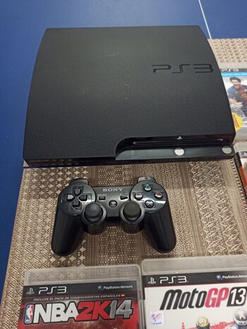 PlayStation 3 Slim, Black, 120GB