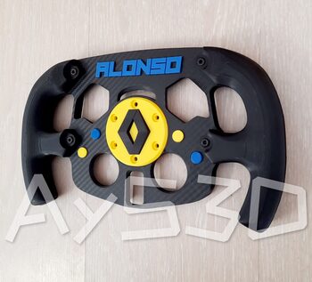 Buy MOD F1 Formula 1 RENAULT con accesorio FERNANDO ALONSO para Logitech G29 y G923