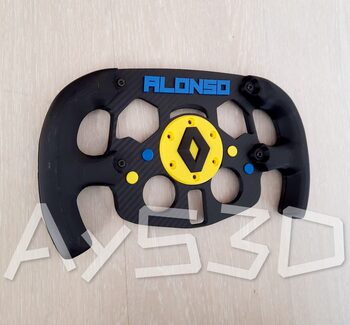 MOD F1 Formula 1 RENAULT con accesorio FERNANDO ALONSO para Logitech G29 y G923 for sale