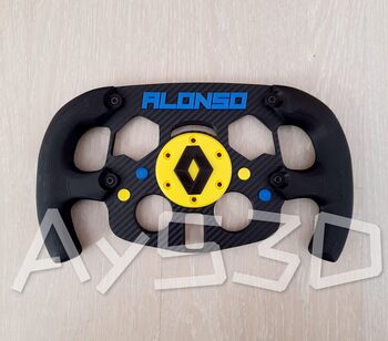 Redeem MOD F1 Formula 1 RENAULT con accesorio FERNANDO ALONSO para Logitech G29 y G923