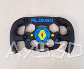 MOD F1 Formula 1 RENAULT con accesorio FERNANDO ALONSO para Logitech G29 y G923