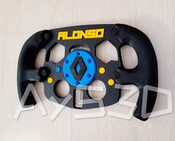 MOD F1 Formula 1 RENAULT con accesorio FERNANDO ALONSO para Logitech G29 y G923