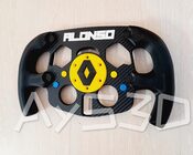 MOD F1 Formula 1 RENAULT con accesorio FERNANDO ALONSO para Logitech G29 y G923