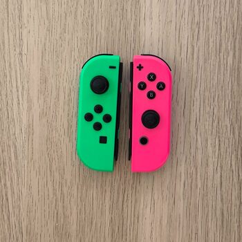 Pack Joy Con Verde y Rosa Neon Mandos Switch