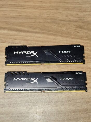 Kingston HyperX Fury 16 GB (2 x 8 GB) DDR4-3000 Black / Silver PC RAM